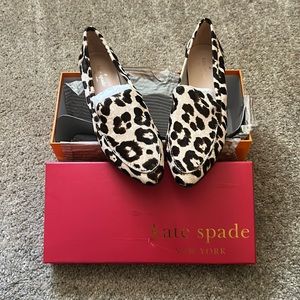KATE SPADE Size 8 Leopard/Calf Print Like New